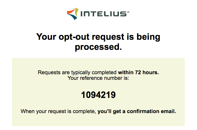 remove yourself from easybackgroundchecks intelius opt out removal