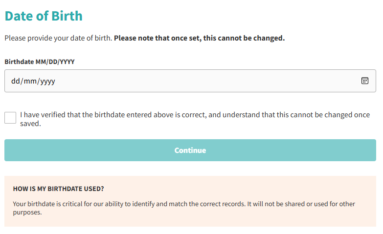 Intelius (AnyWho) opt out - enter your date of birth 