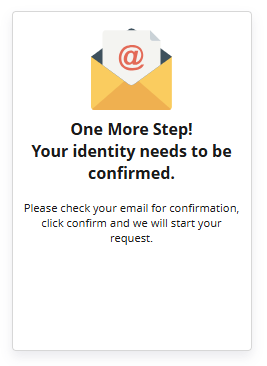 RelSci message to check your email 