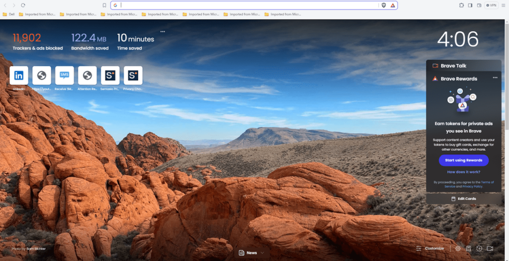 Brave browser