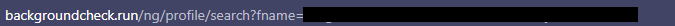 Backgroundcheck.run profile URL